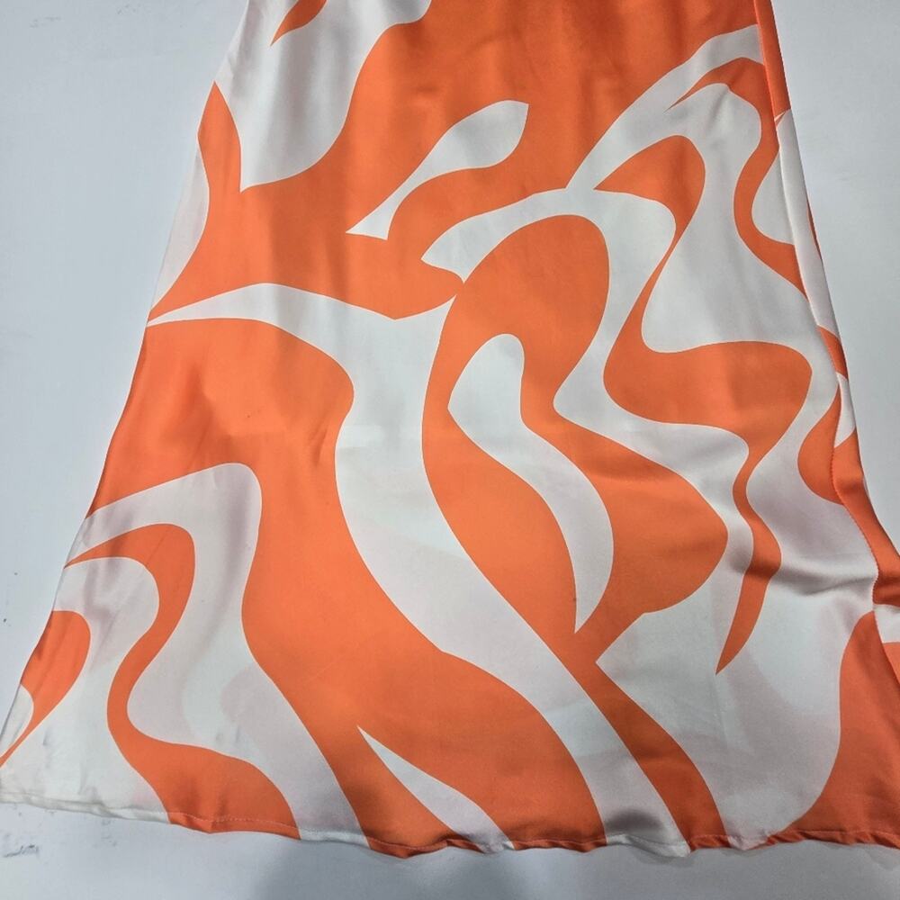 SNDYS Angel Dress in Orange Swirl - Picture 8 of 12